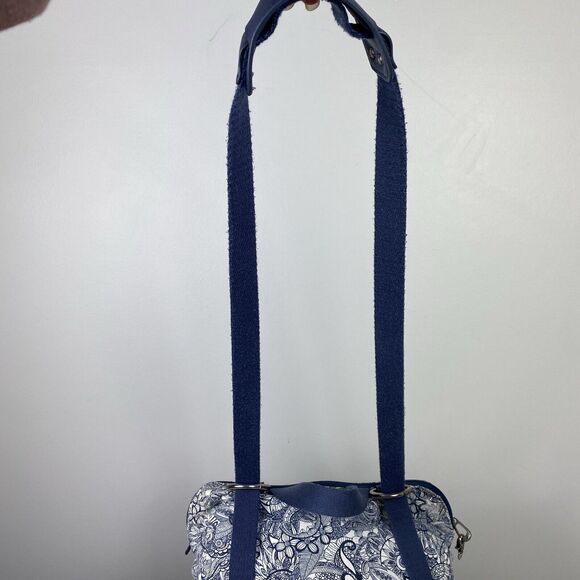 Sakroots Full Size Backpack Purse Bag Blue Cottagecore Travel Boho - Picture 10 of 13